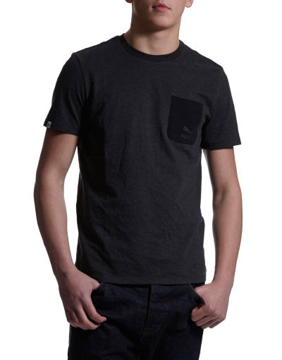 Puma Cat Logo Pocket T-Shirt