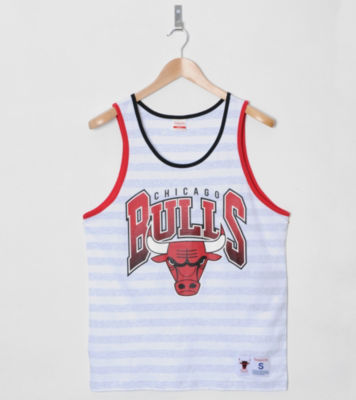 Mitchell & Ness Chicago Bulls Stripe Vest