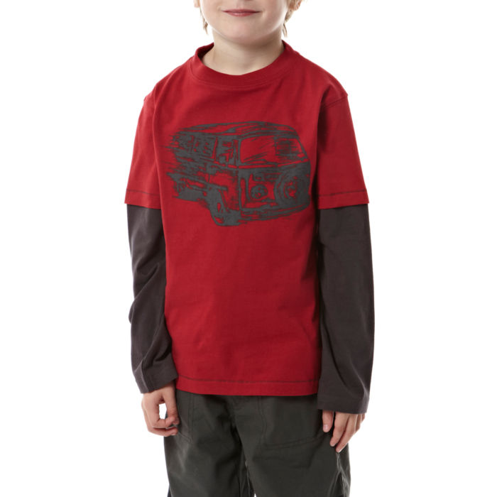 PETER STORM Boys Sketchy Campervan T-Shirt