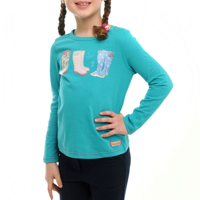 Girls Wellie Long Sleeve T-Shirt