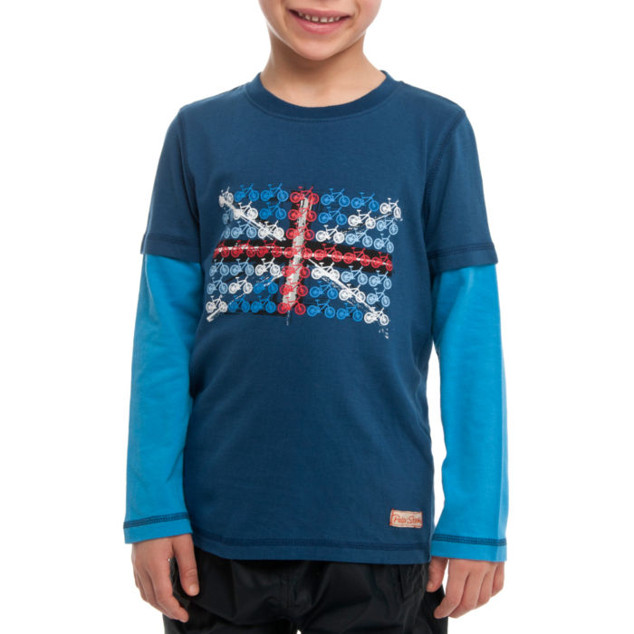Unbranded Boys Bike GB Long Sleeve T-Shirt