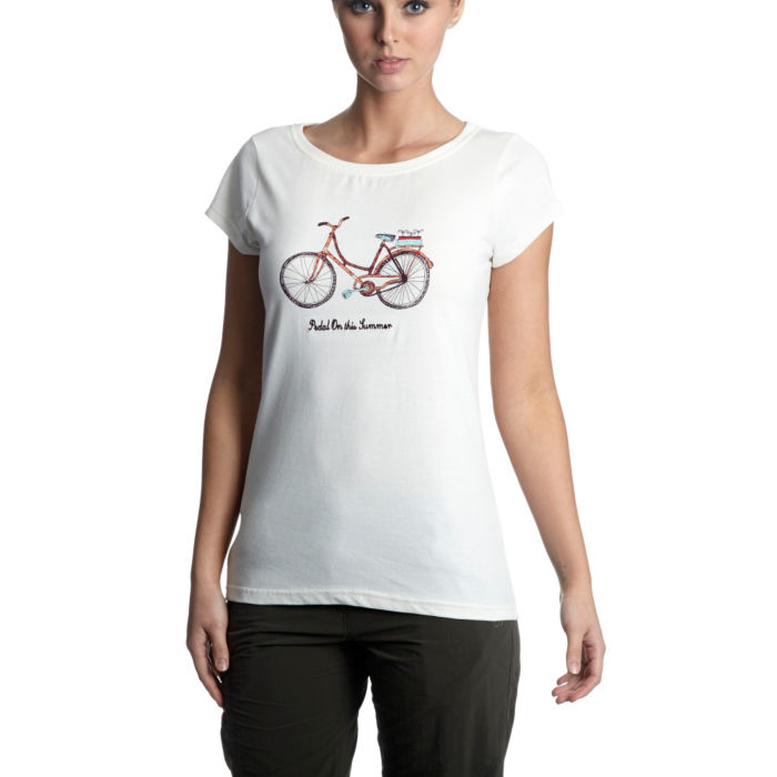 Womens Pedal On T-Shirt