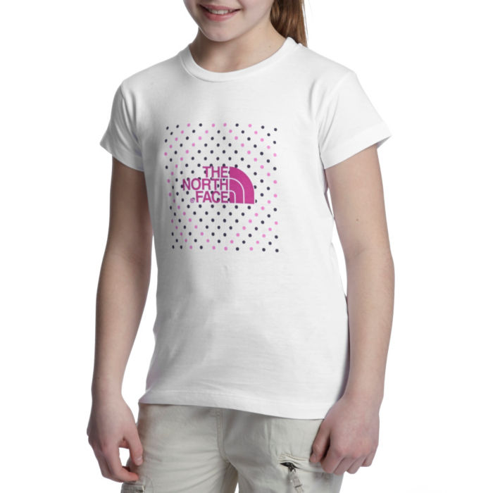 Unbranded Girls SS Dots In The Box T-Shirt