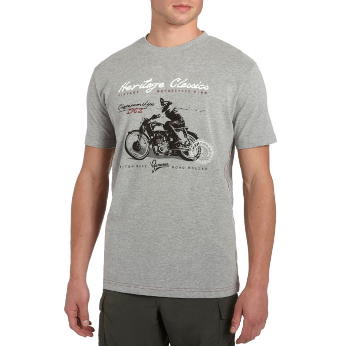 PETER STORM Mens SS Heritage Motor T-Shirt