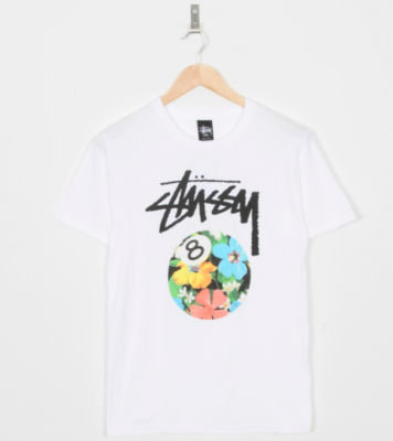 Stussy 8 Ball Flower T-Shirt