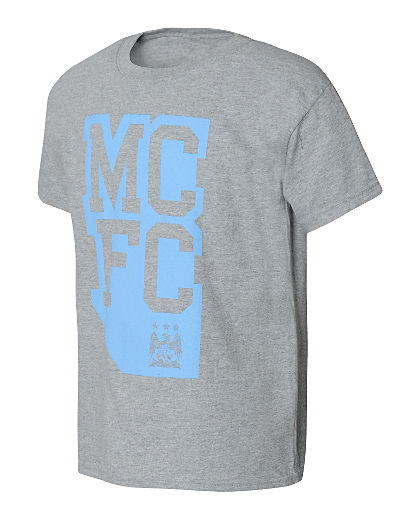 Manchester City Block T-Shirt Junior