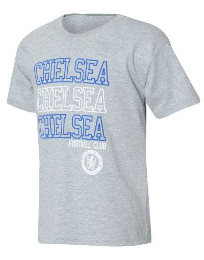 Official Team Chelsea Stack T-Shirt Junior