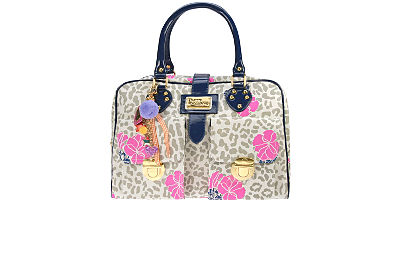 Cheap Leopard Print Bags on Pauls Boutique Becky Floral Leopard Print Bag