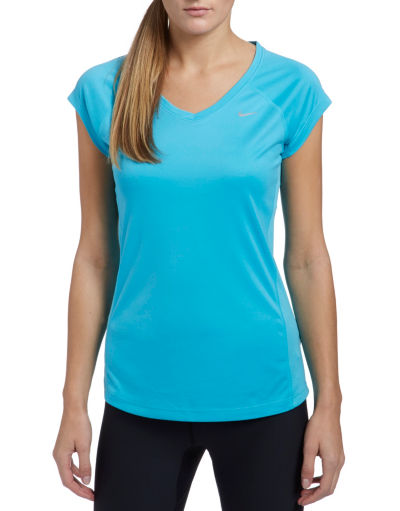 Nike Miler V Neck T-Shirt