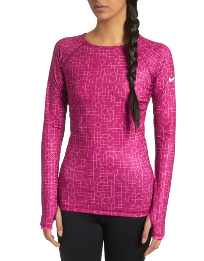 Nike Pro Hyperwarm Printed T-Shirt