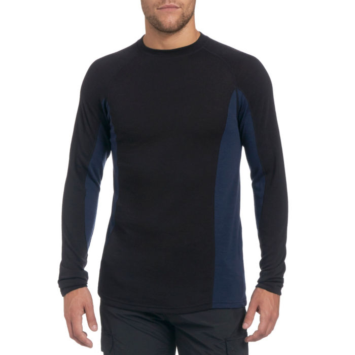 PETER STORM Mens Merino Long Sleeve 260 Crew T-shirt