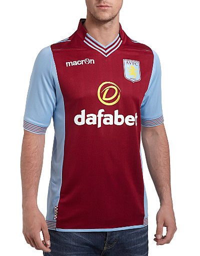 Macron Aston Villa 2013/14 Home Shirt