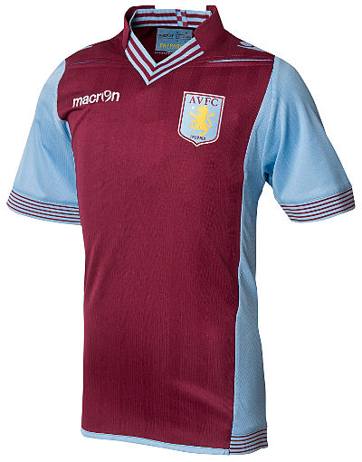 Macron Aston Villa 2013/14 Junior Home Shirt