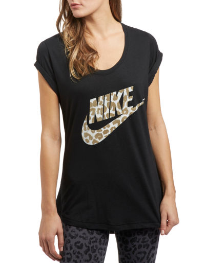 Nike Futura Print Boyfriend T-Shirt