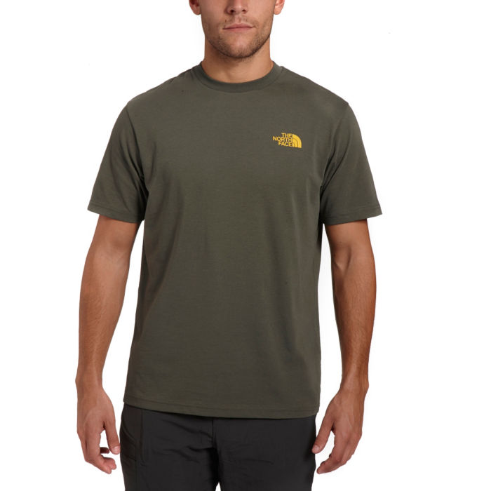 THE NORTH FACE Mens Mount Silver T-Shirt