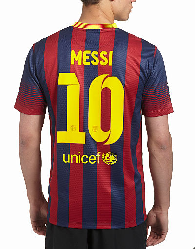 Nike Barcelona 2013/14 Messi Home Shirt