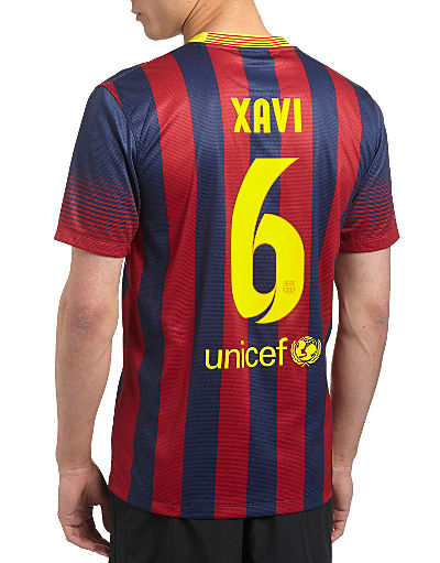 Nike Barcelona 2013/14 Xavi Home Shirt