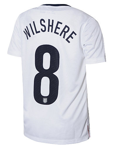 Nike England 2013/14 Junior Wilshire Home Shirt