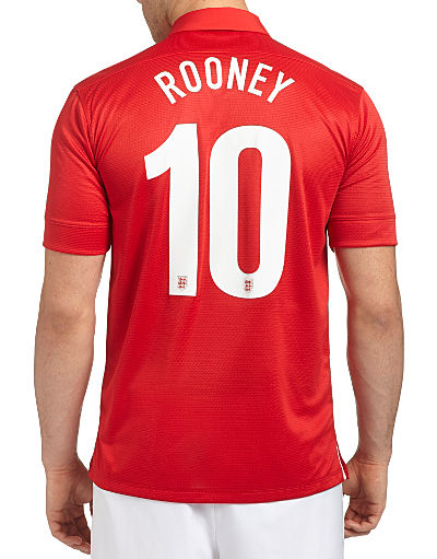 Nike England 2013/14 Rooney Away Shirt
