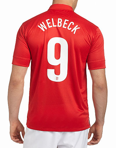 Nike England 2013/14 Welbeck Away Shirt