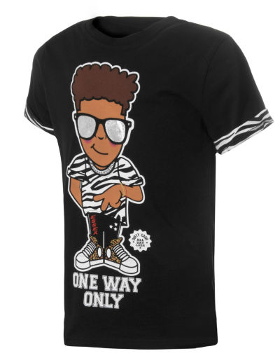 Dirty Cash Joey Leopard T-Shirt Junior