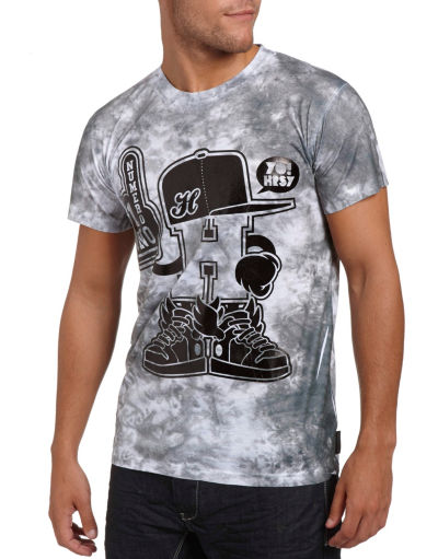 Beck and Hersey Sneaker Tie-Dye T-Shirt