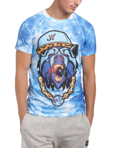 Beck and Hersey Bear Skills Tie-Dye T-Shirt