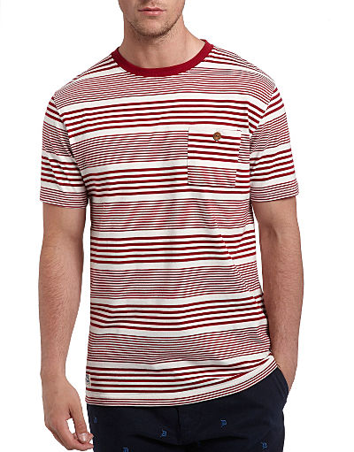 Stripe Pocket T-Shirt