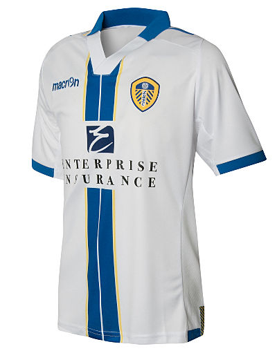 Macron Leeds United 2013/14 Junior Home Shirt