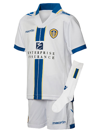 Macron Leeds United 2013/14 Infants/Childrens Home Kit