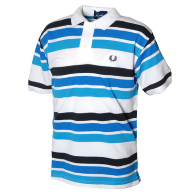 3 Colour Stripe Polo