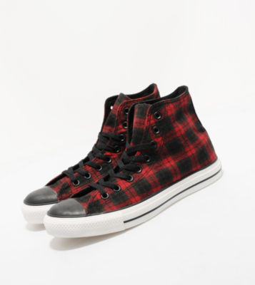 All Star Hi Buffalo Tartan Red/Black/White