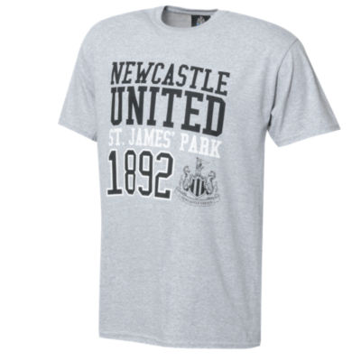 Official Team Newcastle United Block T-Shirt