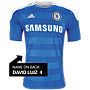 Adidas Chelsea Home Shirt 201112 Luiz 