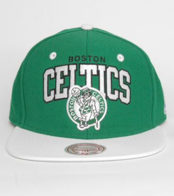 Charlotte Hornets NBA Team Snapback Cap Green/White