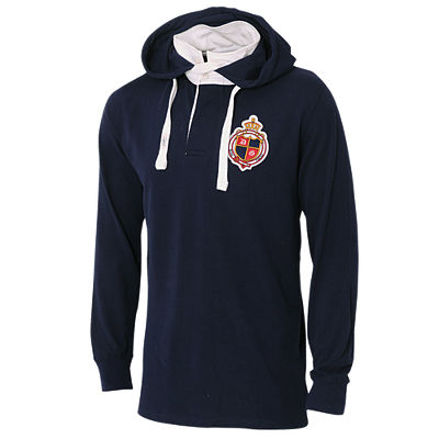 Rowing Hooded Rugby Shirt
