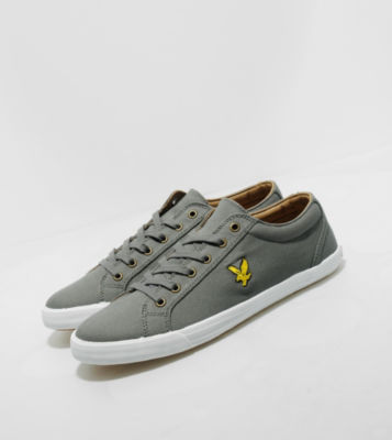 Canvas Side Pump - size? Exclusive Charcoal/White