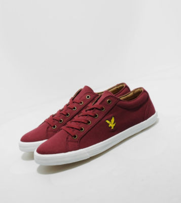 Canvas Side Pump - size? Exclusive Maroon/White