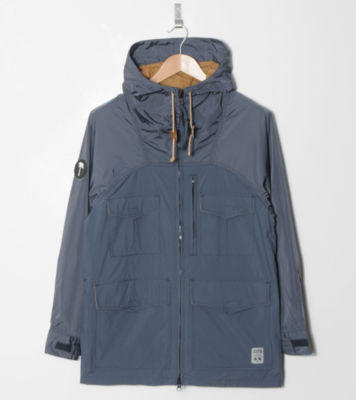 Salinas Parka Jacket Navy/Navy