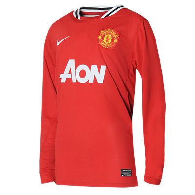 Nike  Sport  on Nike Manchester United Home Kit 2011 12   Childrens