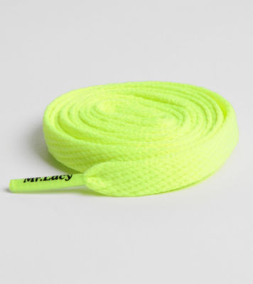Flattie Laces Neon Yellow