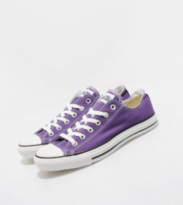 All Star Ox Canvas Purple/White