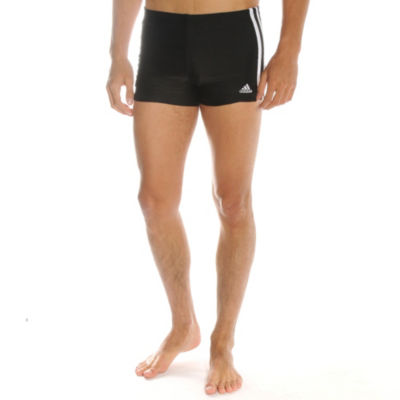 Adidas 3 Stripe Authentic Swim Trunks