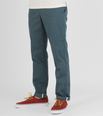 C182 Slim Fit Chinos - Reg Lincoln Green