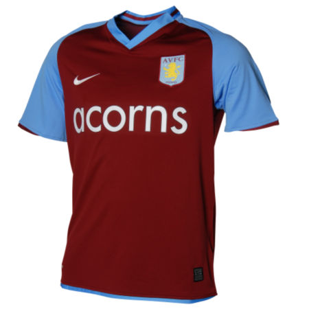 Aston Villa Home Shirt (08)