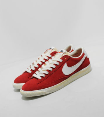 Blazer Low Vintage Suede Varsity Red/Sail