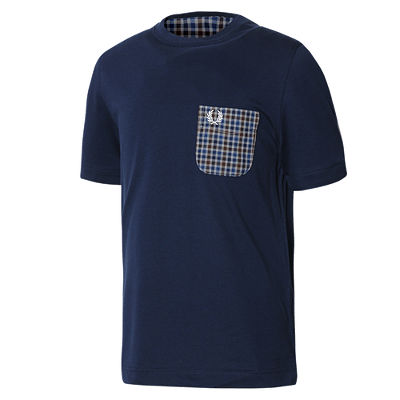 Gingham Pocket T-Shirt