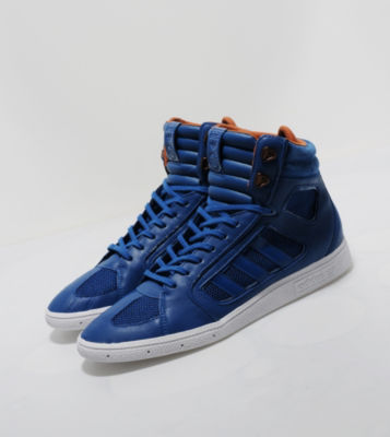Sixtus Leather Light Blue/White