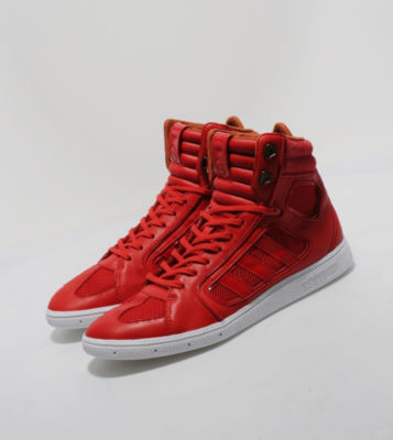 Sixtus Leather Red/White