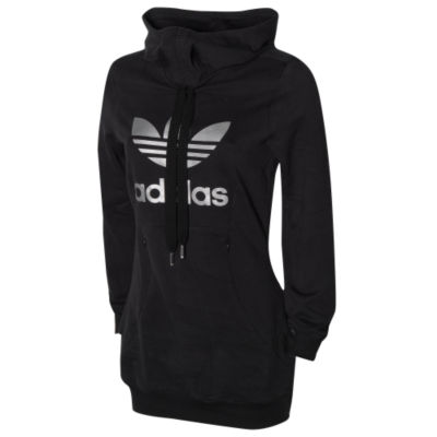 Adidas Originals Sleek Trefoil O/H Hoody